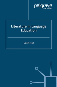 Enlarge image Cover: Literature in Language Education - Palgrave Macmillan