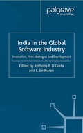 Cover: India in the Global Software Industry - Palgrave Macmillan