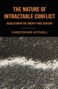 Cover: The Nature of Intractable Conflict - Palgrave Macmillan