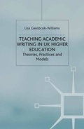 Cover: Teaching Academic Writing in UK Higher Education - Red Globe Press