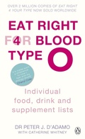 Cover: Eat Right for Blood Type O - Penguin Books Ltd