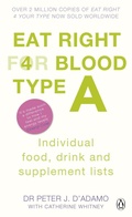 Cover: Eat Right for Blood Type A - Penguin Books Ltd
