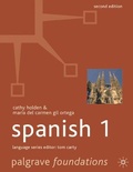 Cover: Foundations Spanish 1 - Palgrave MacMillan