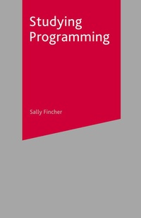 Enlarge image Cover: Studying Programming - Red Globe Press