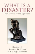 Cover: What Is a Disaster?new Answers to Old Questions - Xlibris