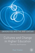 Cover: Cultures and Change in Higher Education - Red Globe Press