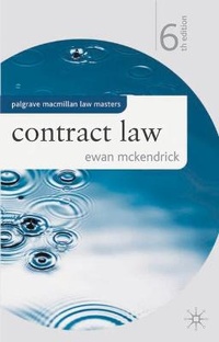 Abbildung von: Contract Law - Palgrave MacMillan