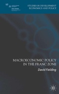Cover: Macroeconomic Policy in the Franc Zone - Palgrave Macmillan