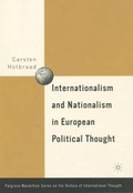 Cover: Internationalism and Nationalism in European Political Thought - Palgrave MacMillan