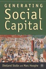 Cover: Generating Social Capital - Palgrave MacMillan