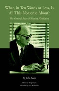 Cover: What, in Ten Words or Less, Is All This Nonsense About? - Xlibris Us