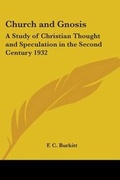 Cover: Church and Gnosis - Kessinger Publishing Co
