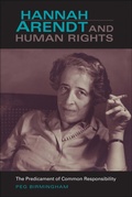 Cover: Hannah Arendt and Human Rights - Indiana University Press