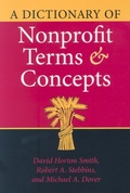 Cover: A Dictionary of Nonprofit Terms and Concepts - Indiana University Press