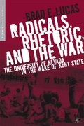 Cover: Radicals, Rhetoric, and the War - Palgrave MacMillan