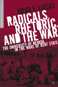 Enlarge image Cover: Radicals, Rhetoric, and the War - Palgrave MacMillan
