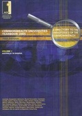 Cover: Commonwealth Universities Yearbook 2005 - Palgrave Macmillan