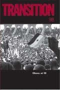 Cover: Transition: an International Review 98 - Indiana University Press