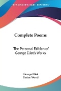Cover: Complete Poems - Kessinger Publishing Co