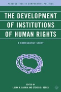 Cover: The Development of Institutions of Human Rights - Palgrave MacMillan