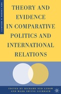 Cover: Theory and Evidence in Comparative Politics and International Relations - Palgrave MacMillan