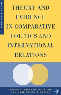 Enlarge image Cover: Theory and Evidence in Comparative Politics and International Relations - Palgrave MacMillan