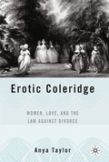 Cover: Erotic Coleridge - Palgrave MacMillan