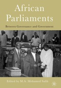Cover: African Parliaments - Palgrave MacMillan