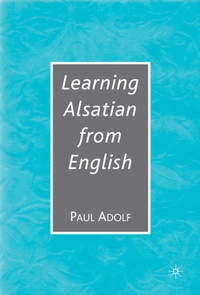 Enlarge image Cover: Learning Alsatian through English - Palgrave MacMillan