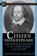 Cover: Citizen Shakespeare - Palgrave MacMillan