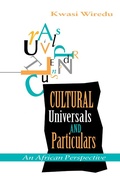 Cover: Cultural Universals and Particulars - Indiana University Press