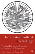 Cover: Intervention Without Intervening? - Palgrave MacMillan
