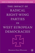 Cover: The Impact of Radical Right-Wing Parties in West European Democracies - Palgrave MacMillan