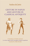 Cover: Gesture in Naples and Gesture in Classical Antiquity - Indiana University Press