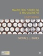Cover: Marketing Strategy and Management - Palgrave MacMillan