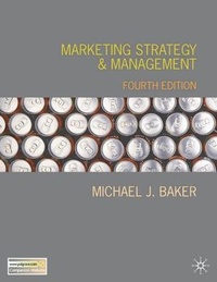 Enlarge image Cover: Marketing Strategy and Management - Palgrave MacMillan