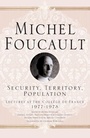 Cover: Security, Territory, Population - Palgrave Macmillan