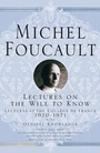 Cover: Lectures on the Will to Know - Palgrave Macmillan