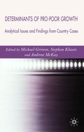 Cover: Determinants of Pro-Poor Growth - Palgrave Macmillan