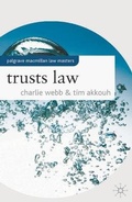 Cover: Trusts Law - Palgrave MacMillan