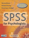 Cover: SPSS for Psychologists - Palgrave MacMillan
