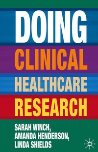 Abbildung von: Doing Clinical Healthcare Research - Red Globe Press