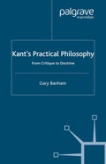 Cover: Kant's Practical Philosophy - Palgrave Macmillan