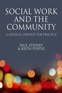 Cover: Social Work and the Community - Red Globe Press