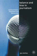 Cover: Balance and Bias in Journalism - Red Globe Press
