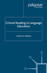 Enlarge image Cover: Critical Reading in Language Education - Palgrave Macmillan