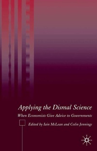 Enlarge image Cover: Applying the Dismal Science - Palgrave Macmillan