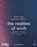 Cover: The Realities of Work - Palgrave MacMillan