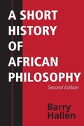Cover: A Short History of African Philosophy, Second Edition - Indiana University Press