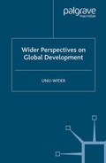 Cover: Wider Perspectives on Global Development - Palgrave Macmillan